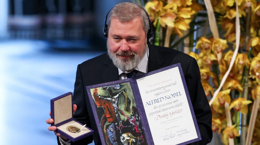 Un jurnalist rus își scoate la licitație Premiul Nobel pentru Pace. Banii vor merge la copiii ucraineni refugiați din calea războiului
